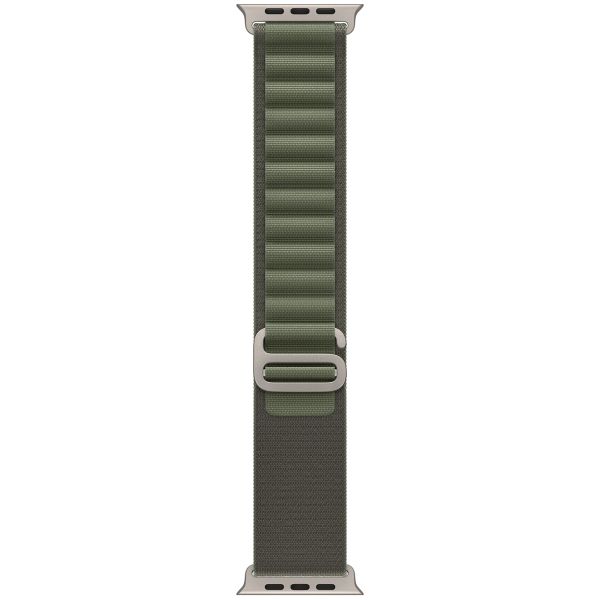 Apple Alpine Loop Band für die Apple Watch Series 1-10 / SE / Ultra (2) - 42/44/45/46/49 mm - Größe S - Grün