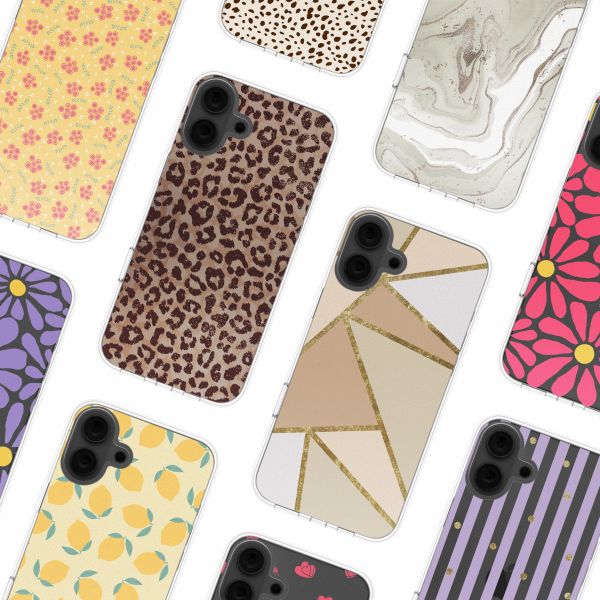 imoshion  Design Hülle für das iPhone 16 - Leopard Mood