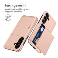 imoshion Backcover mit Kartenfach Samsung Galaxy S26 FE - Rose Gold