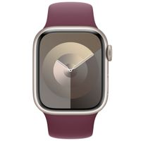 Apple Sport Band für die Apple Watch Series 1 bis 9 / SE (38/40/41 mm) | Series 10 (42 mm) - Größe M/L - Mulberry