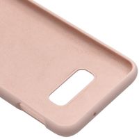 Accezz Liquid Silikoncase Samsung Galaxy S10e - Rosa