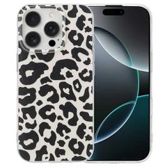 imoshion Design Hülle Apple iPhone 16 Pro - Leopard Transparent