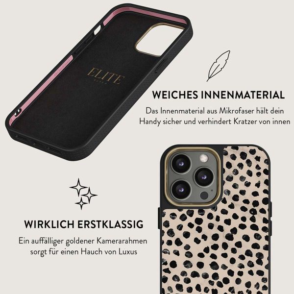 Burga Elite Gold Backcover für das iPhone 14 Pro - Almond Latte