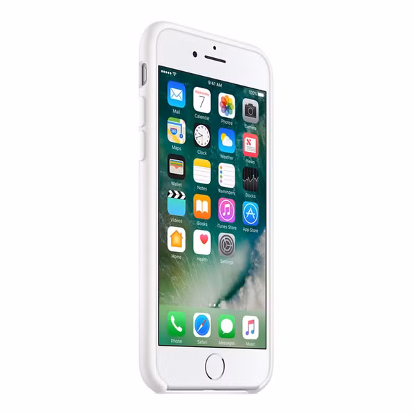 Apple Silikoncase Apple iPhone SE (2022 / 2020) / 8 / 7 - White