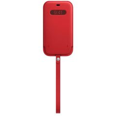 Apple Ledersleeve MagSafe für das iPhone 12 Pro Max - Scarlet Red