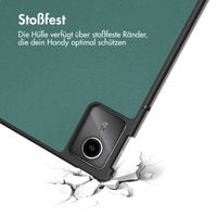 imoshion Trifold Hardcase Klapphülle für das Lenovo Tab M11 - Grün