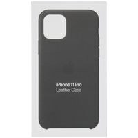 Apple Leder-Case Schwarz für das Apple iPhone 11 Pro