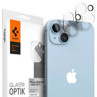 Spigen GLAStR EZ Fit Optik Kameraschutz 2er-Pack für Apple iPhone 14 / 14 Plus - Crystal Clear
