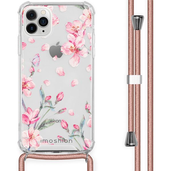 imoshion Design Hülle mit Band für das iPhone 11 Pro Max - Blossom Watercolor