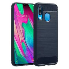 imoshion Brushed Back Cover Samsung Galaxy A40 - Dunkelblau