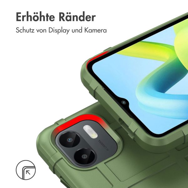 imoshion Rugged Shield Backcover Xiaomi Redmi A1 / A2 - Dunkelgrün