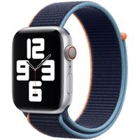 Apple Sport Loop Armband für das  Apple Watch Series 1 t/m 9 / SE (38/40/41 mm) | Series 10 / 11 (42 mm) - Deep Navy