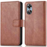 imoshion Luxuriöse Klapphülle Oppo A17 - Braun