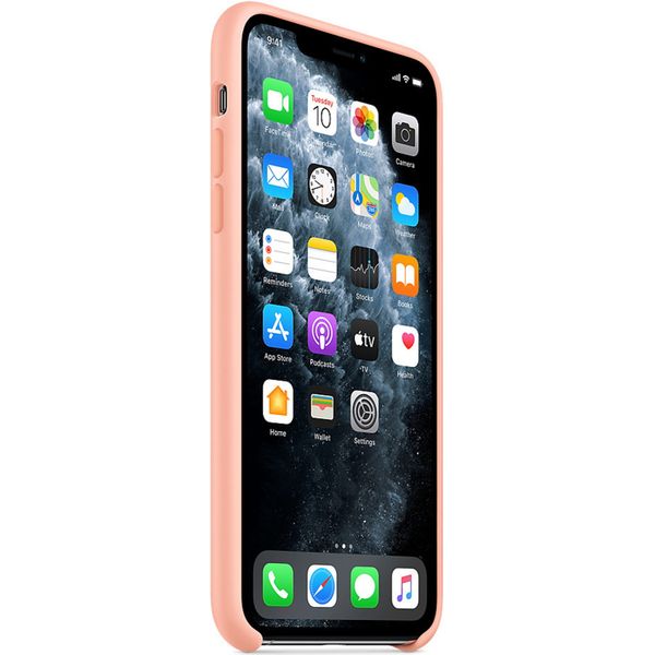 Apple Silikon-Case für das Apple iPhone 11 Pro Max - Grapefruit