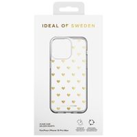 iDeal of Sweden Mirror Case Apple iPhone 15 Pro Max - Golden Hearts