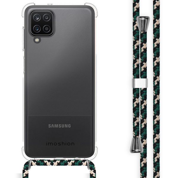 imoshion Backcover mit Band Samsung Galaxy A12 - Green Multi Color