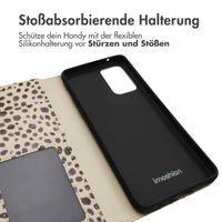imoshion Design Klapphülle Samsung Galaxy A52(s) (5G/4G) - Black And White Dots