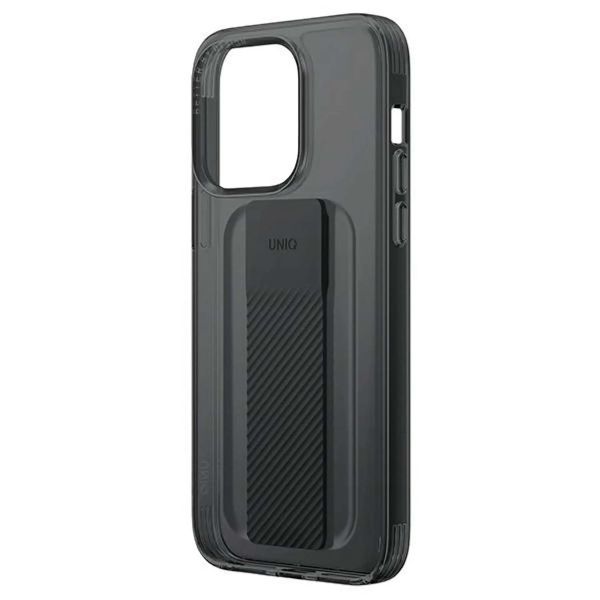 Uniq Heldro Backcover Flexgrip für das iPhone 14 Pro - Grau