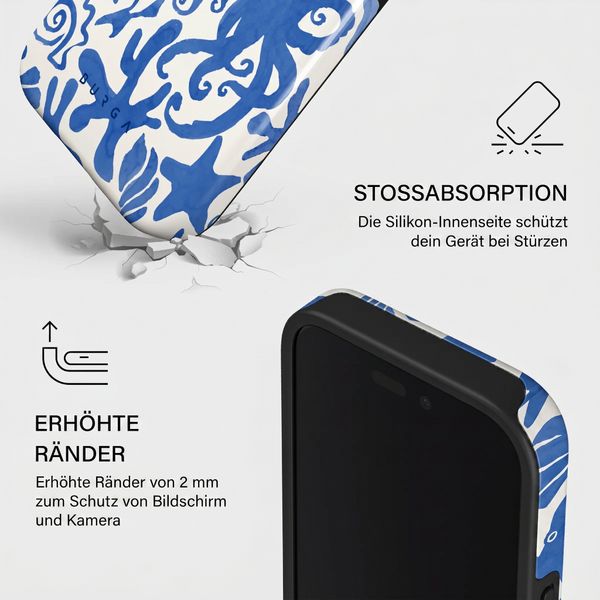 Burga Tough Back Cover MagSafe Apple iPhone 16 - Nera
