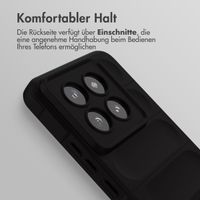 imoshion EasyGrip Back Cover für das Xiaomi 14 Pro - Schwarz