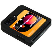 Accezz Liquid Silikoncase Samsung Galaxy Z Flip 5 - Schwarz