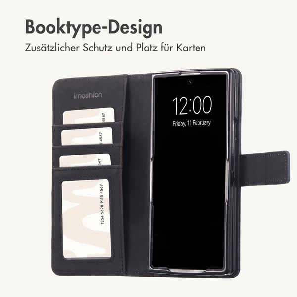 imoshion Luxuriöse Klapphülle Samsung Galaxy Z Fold 8 Ultra - Schwarz