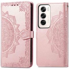imoshion Mandala Klapphülle Oppo Reno 12 Pro - Rosé gold