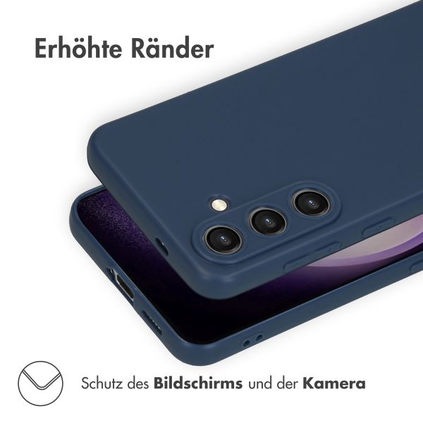 imoshion Color TPU Hülle für das Samsung Galaxy S24 - Dunkelblau