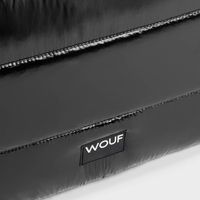 Wouf Quilted Laptop Hülle 13-14 Zoll - Laptop Sleeve - Black Glossy