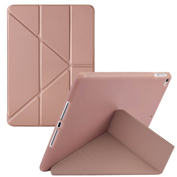 imoshion Origami Klapphülle für das iPad 6 (2018) / 5 (2017) / Air 2 (2014) / Air 1 (2013) - Rose Gold