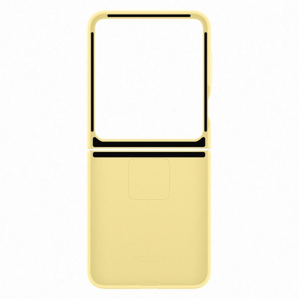 Samsung Original Silikon Cover Ring Samsung Galaxy Z Flip 6 / Flip 7 FE - Yellow