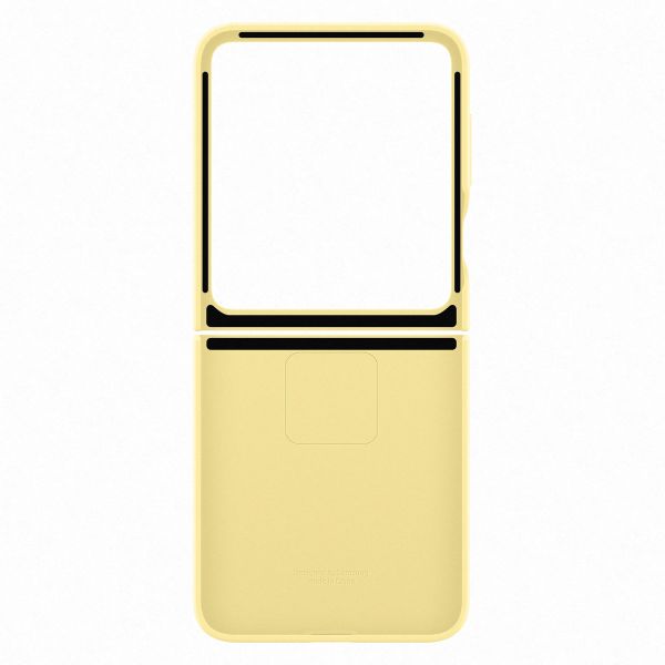 Samsung Original Silikon Cover Ring für das Galaxy Z Flip 6 - Yellow