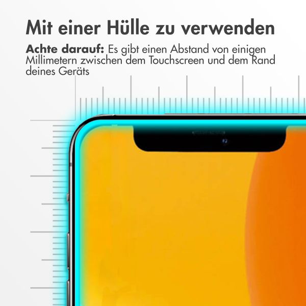 Accezz Displayschutz 2er-pack aus gehärtetem Glas Apple iPhone 12 Mini