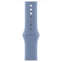 Apple Sport Band für die Apple Watch Series 1 bis 10 / SE / Ultra (2) (44/45/46/49 mm) - Größe S/M - Winter Blue