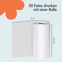imoshion Druckpapier für die Kids Camera mit Fotodrucker 10er-Pack - Weiß