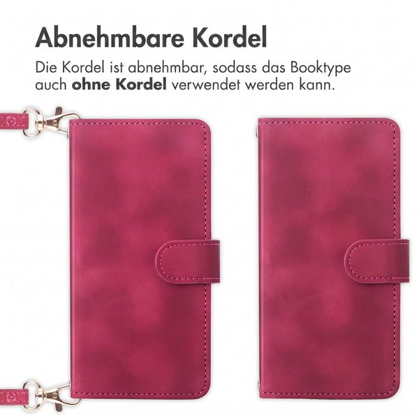 imoshion Klapphülle mit Kordel Xiaomi Redmi Note 17 Pro Max - Rot