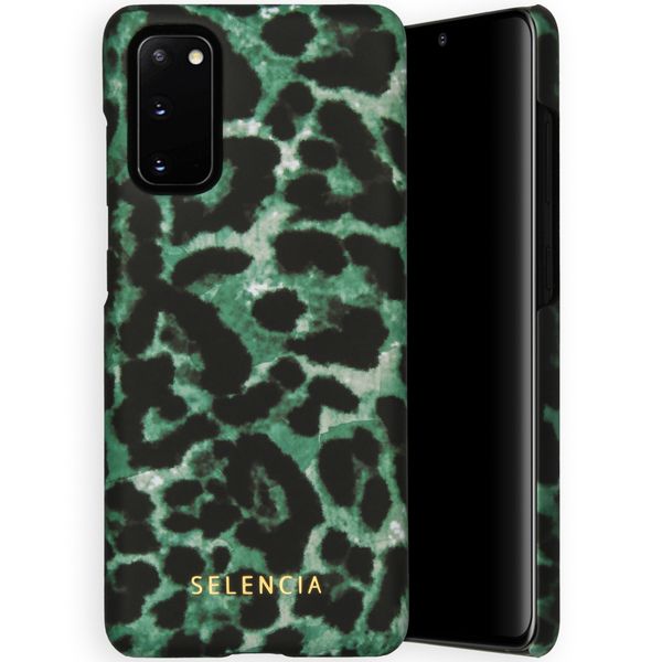 Selencia Maya Fashion Backcover Samsung Galaxy S20 - Green Panther