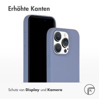 Accezz Liquid Silikoncase mit MagSafe Apple iPhone 15 Pro - Lavender Gray