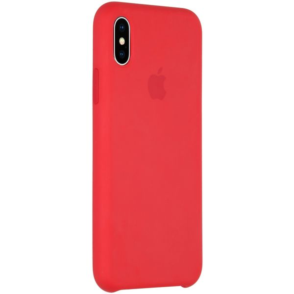 Apple Silikon-Case Rot für das Apple iPhone X