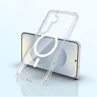 Accezz Xtreme Impact Backcover mit MagSafe Samsung Galaxy S25 Plus - Transparent