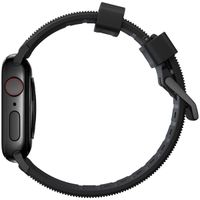 Nomad Robustes Armband FKM für das  Apple Watch Series 1 t/m 11 / SE / Ultra (44/45/46/49 mm) - Schwarz / Schwarz