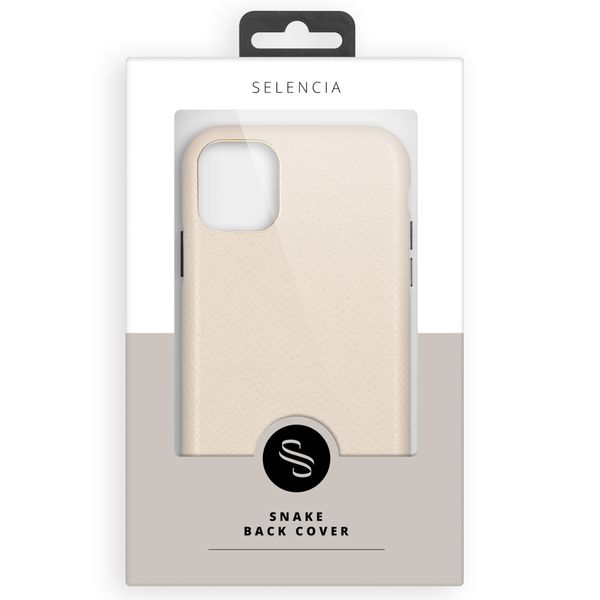 Selencia Gaia Backcover in Schlangenoptik Samsung Galaxy S20 Plus