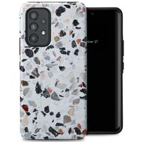 Selencia Vivid Tough Back Cover für das Samsung Galaxy A53 - Chic Terazzo