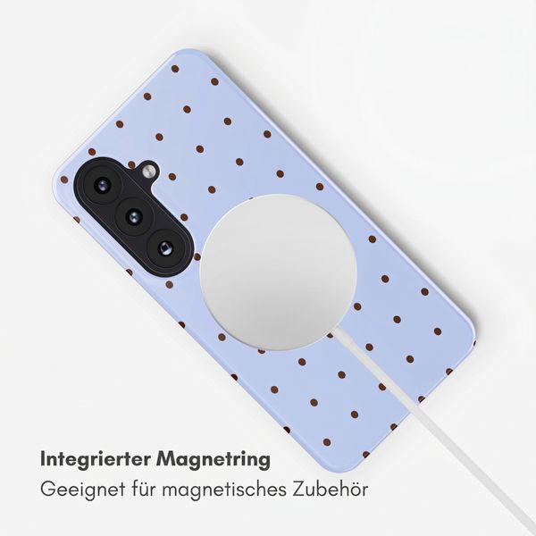 Selencia Vivid Rückabdeckung mit MagSafe Samsung Galaxy S26 - Happy Dots Digital Sky