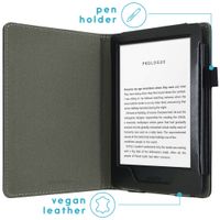 imoshion Vegan Leather Klapphülle Amazon Kindle 10 - Schwarz