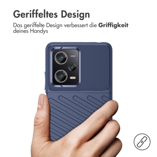 imoshion Thunder Backcover Xiaomi Poco X5 Pro 5G - Dunkelblau