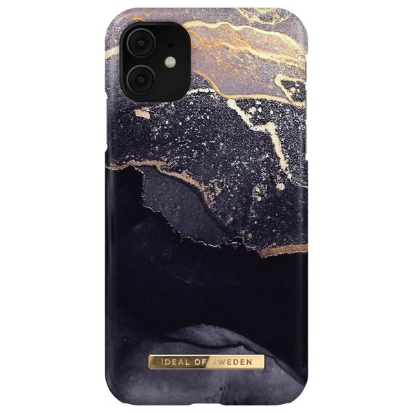 iDeal of Sweden Fashion Back Case für das iPhone 11 - Golden Twilight Marble