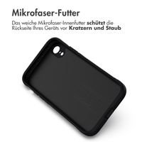 imoshion EasyGrip Back Cover für das iPhone Xr - Schwarz