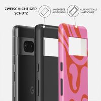 Burga Tough Back Cover für das Google Pixel 7 - Ride the Wave