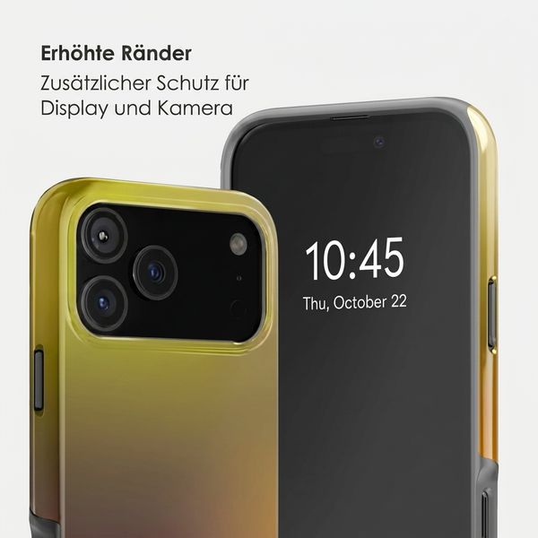 Selencia Vivid Back Cover Apple iPhone 18 Pro Max / 17 Pro Max - Gradient Olive Dust